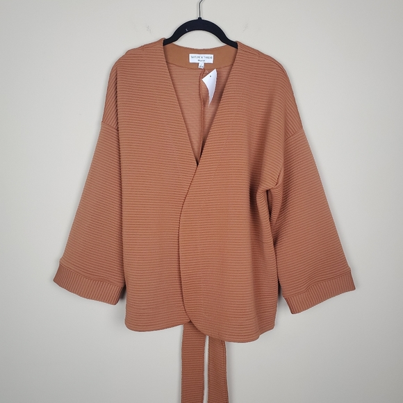 NWT Madewell Texture & Thread Quilted Wrap Jacket - Picture 9 of 9